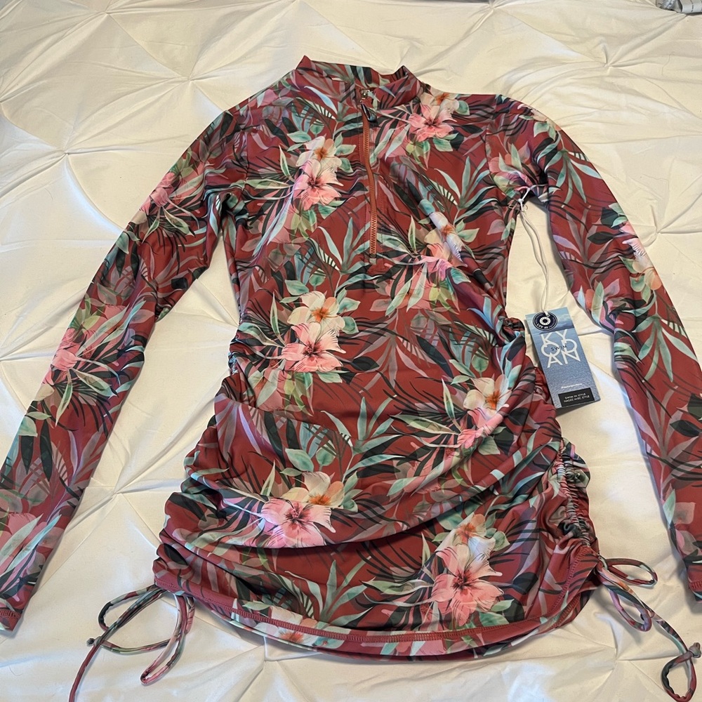 Kyodan ruched swim dress